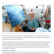 Presqu’île. Une association pour lier les artistes locaux – Le Télégramme – 2 août 2017