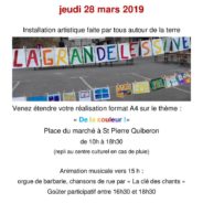 Le Télégramme – Art. La grande lessive revient. article du 13 février 2019