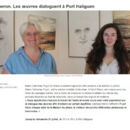 Petit retour en textes et en images sur mon exposition du mois de juillet 2019