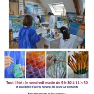 Cours de peinture l’été