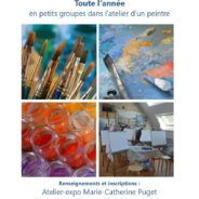 Ateliers de peinture pour enfants, ados, adultes toute l’année