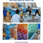 Atelier peinture enfants de 8 à 15 ans